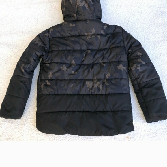 RM by MRosemont 1958 camo print puffer jacket coat boys size 10/12 - Picture 2 of 4